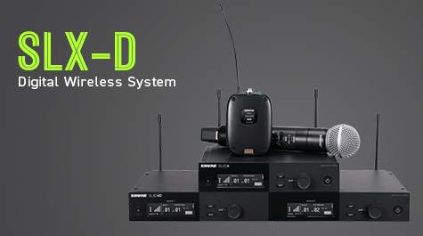 Shure Introduces Slx-D Digital Wireless System